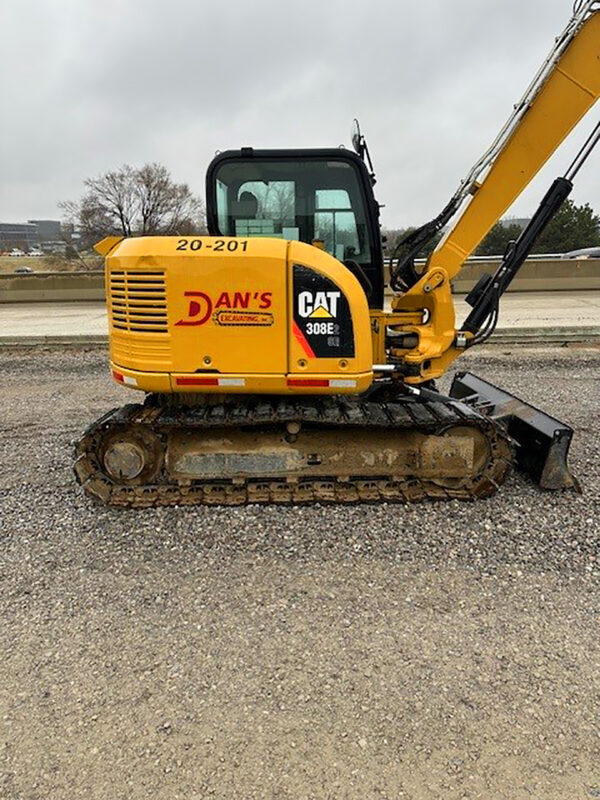 CAT 308 excavator for sale, right