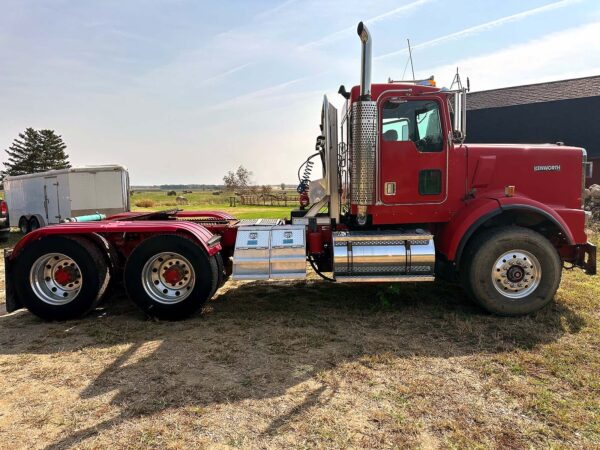 2001 Kenworth T800 Semi Truck For Sale chrome saddle tanks