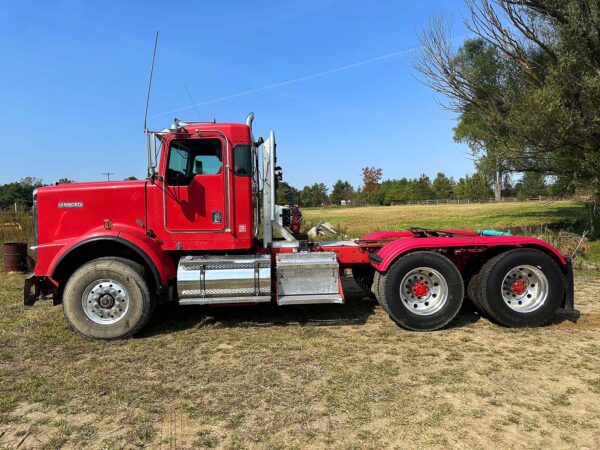 2001 Kenworth T800 Semi Truck For Sale chrome tanks driver's side