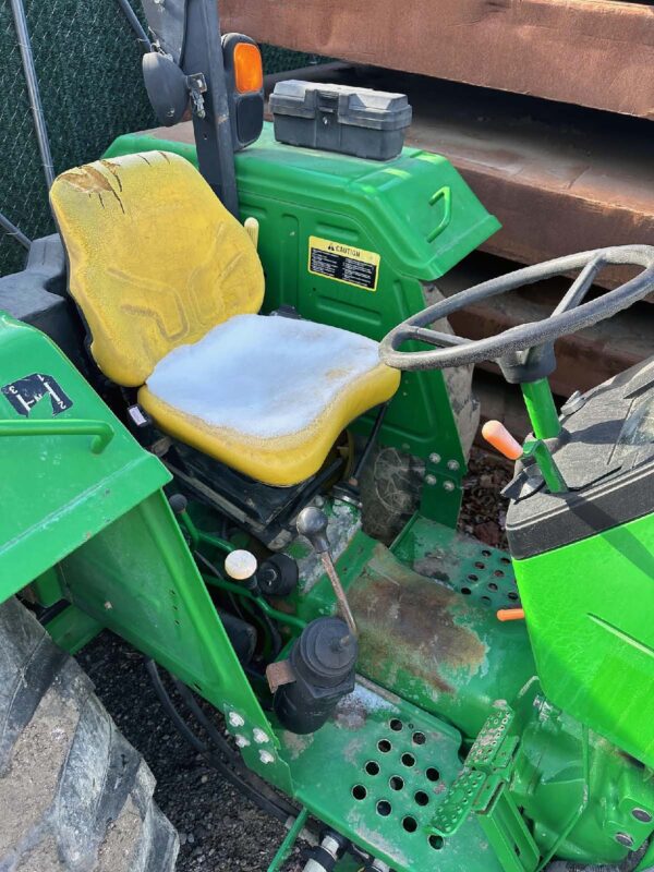 John Deere 5055D Tractor for Sale driver controls