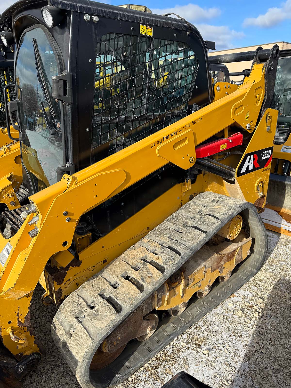 CAT 259D Skid Steer for sale, closed cab 2015