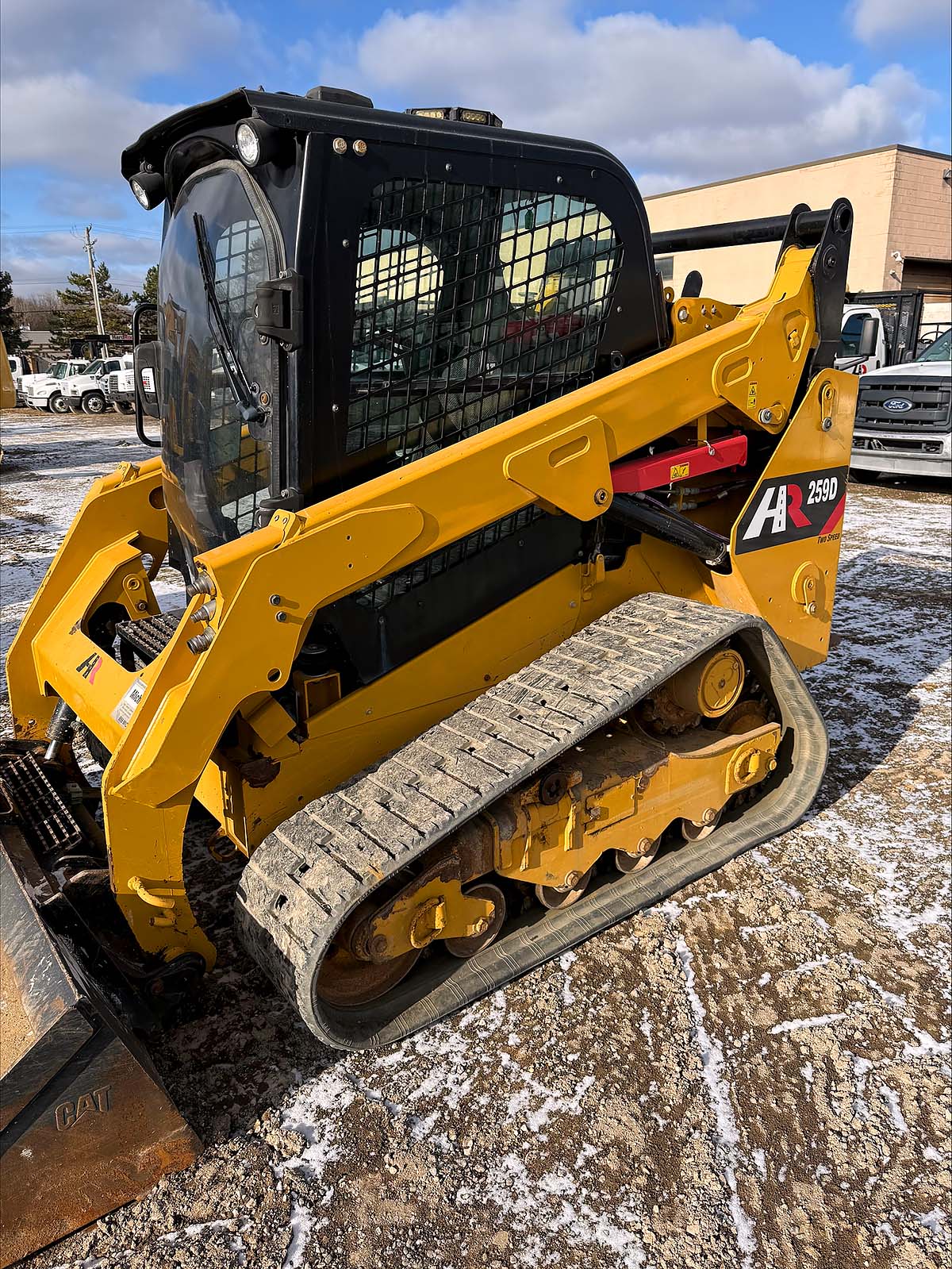 CAT 259D Skid Steer for sale, left side tracks and cab 2016